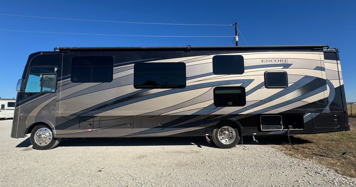 Woody RV Rentals motorhome ready for a Texas trip